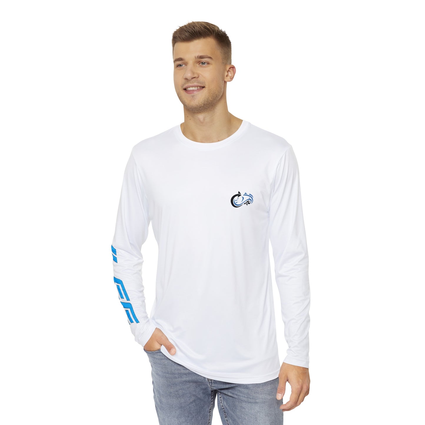 Galilee White Flag Fishing Shirt 40+UV