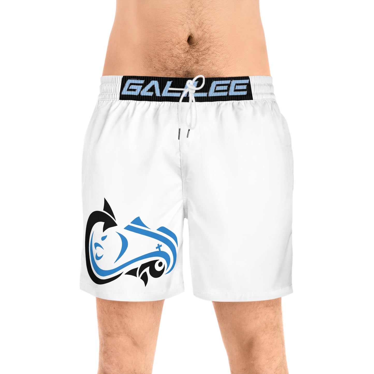 Men's Mid-Length Swim Shorts (AOP)