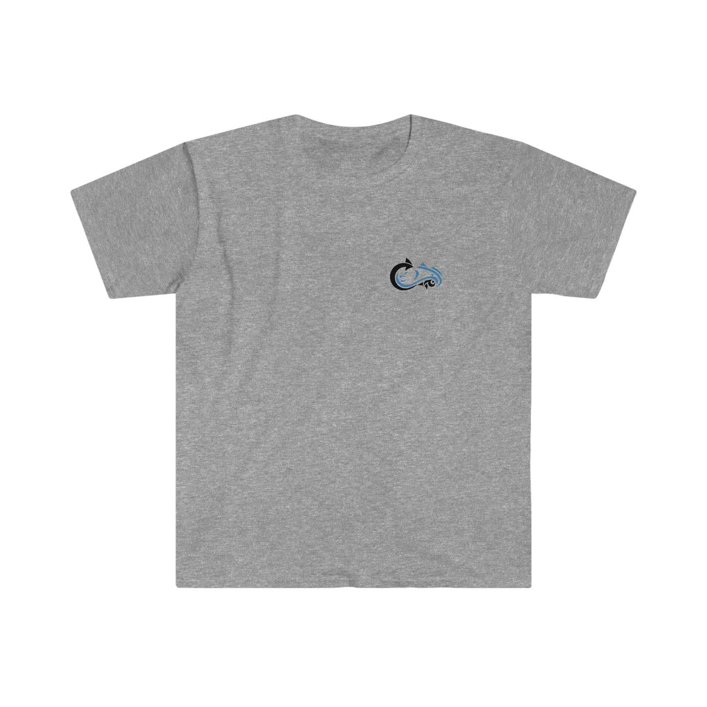 Galilee Cross Flag Bones Unisex Softstyle T-Shirt