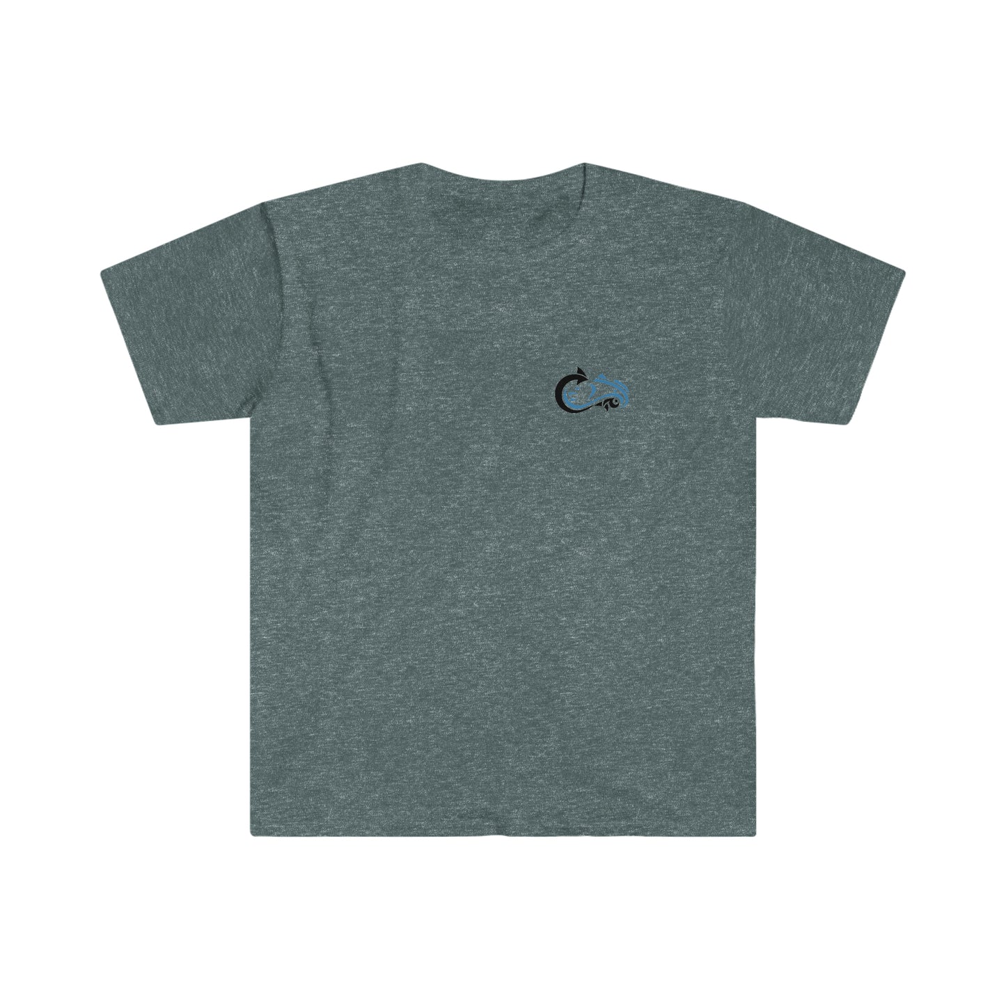 Galilee Cross Flag Bones Unisex Softstyle T-Shirt