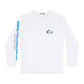 Galilee White Flag Fishing Shirt 40+UV