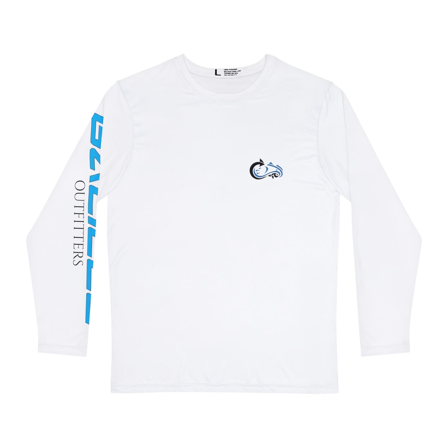 Galilee White Flag Fishing Shirt 40+UV