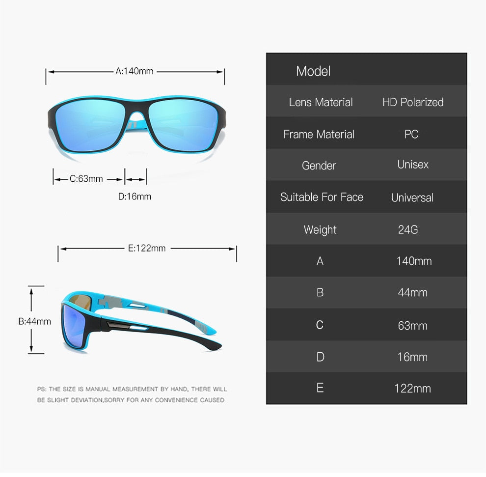 Polarized UV400's Fishing Sunglasses