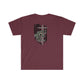 Galilee Cross Flag Bones Unisex Softstyle T-Shirt