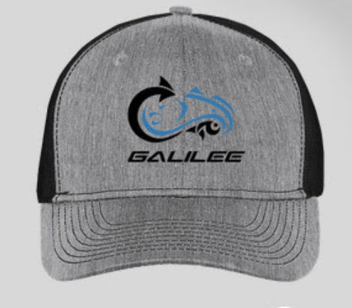 Galilee Grey/ Blck Trucker Hat