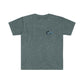 Galilee Cross Flag Bones Unisex Softstyle T-Shirt